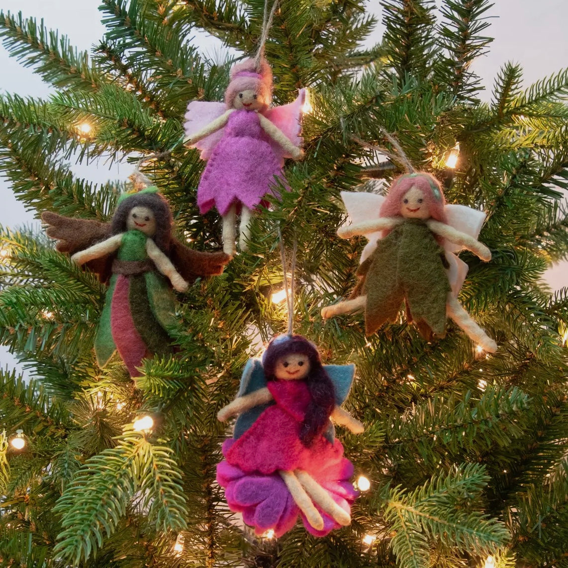 🧚♀️ Dancing Felt Fairies (Assorted Colors)