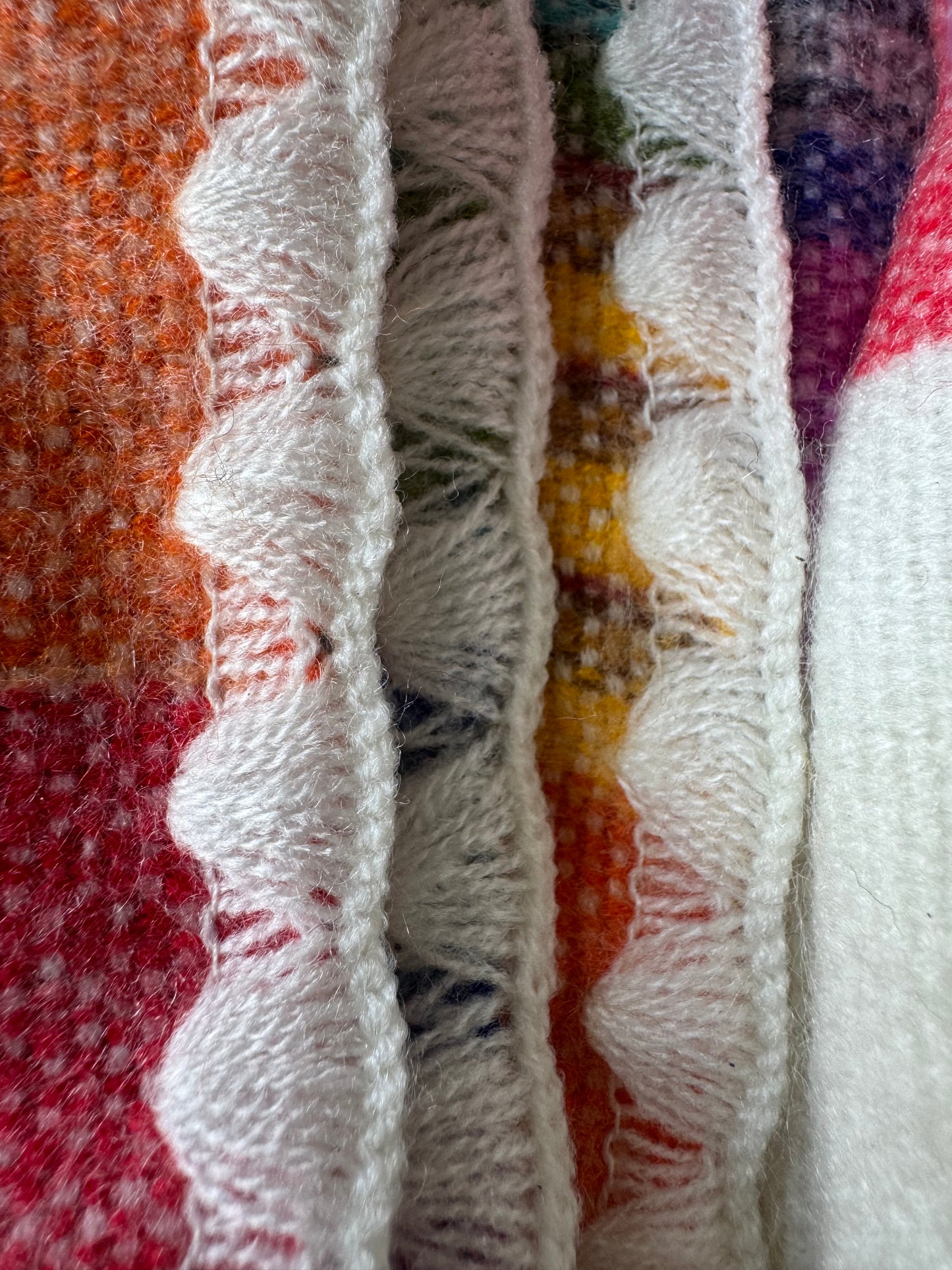 Rainbow Mesa - Brushed Alpaca Blanket