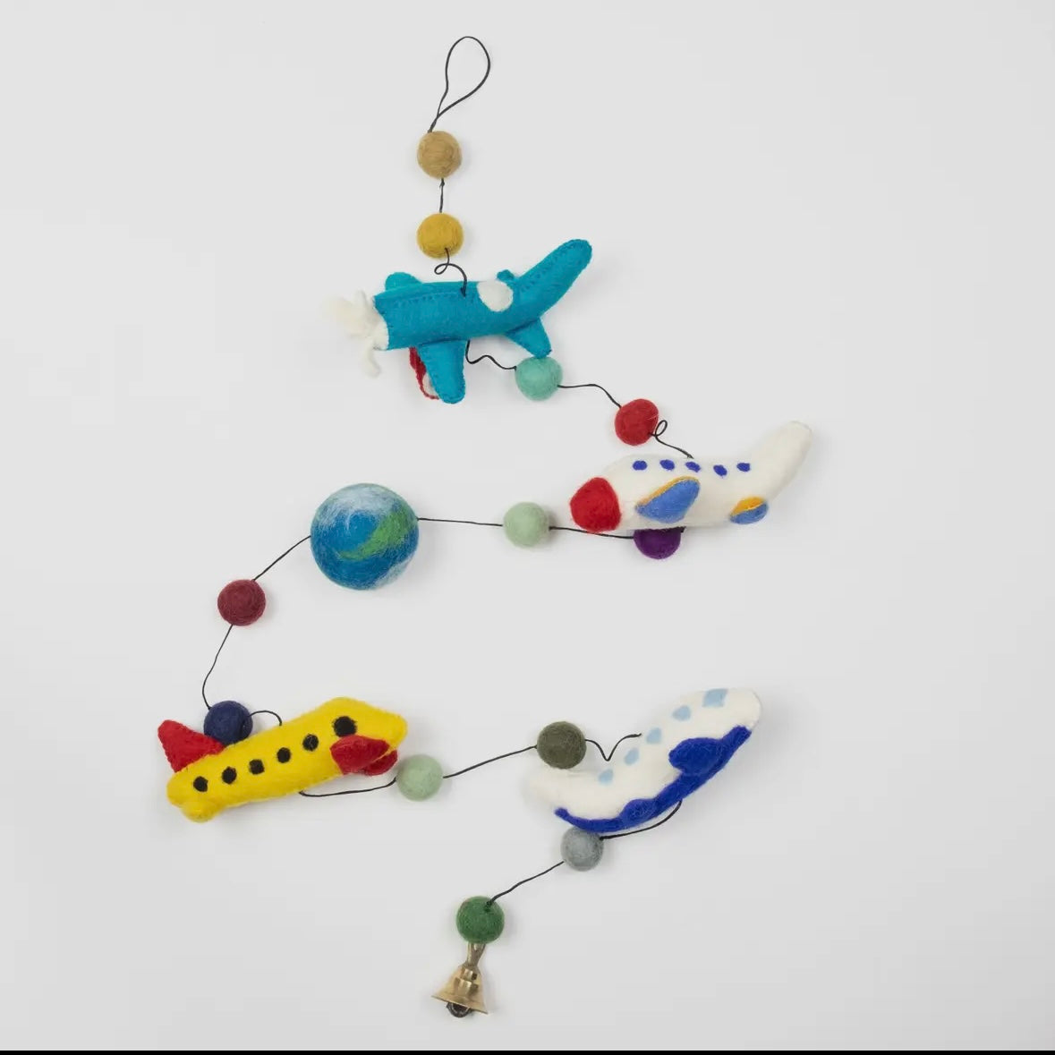 Airplane Wool Garland