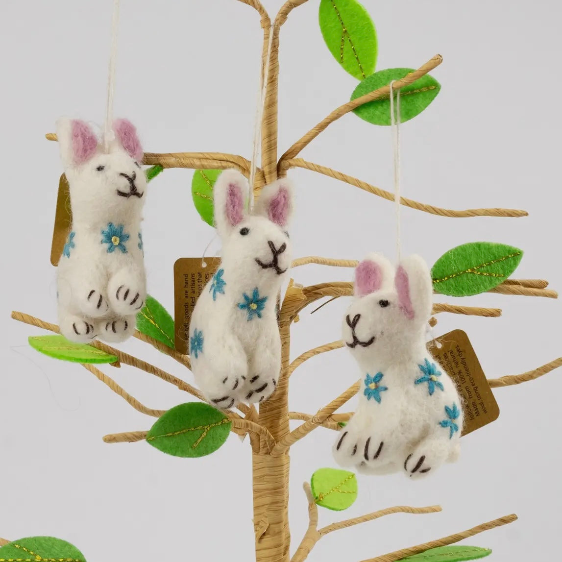 Blossom the Flower Bunny Ornament