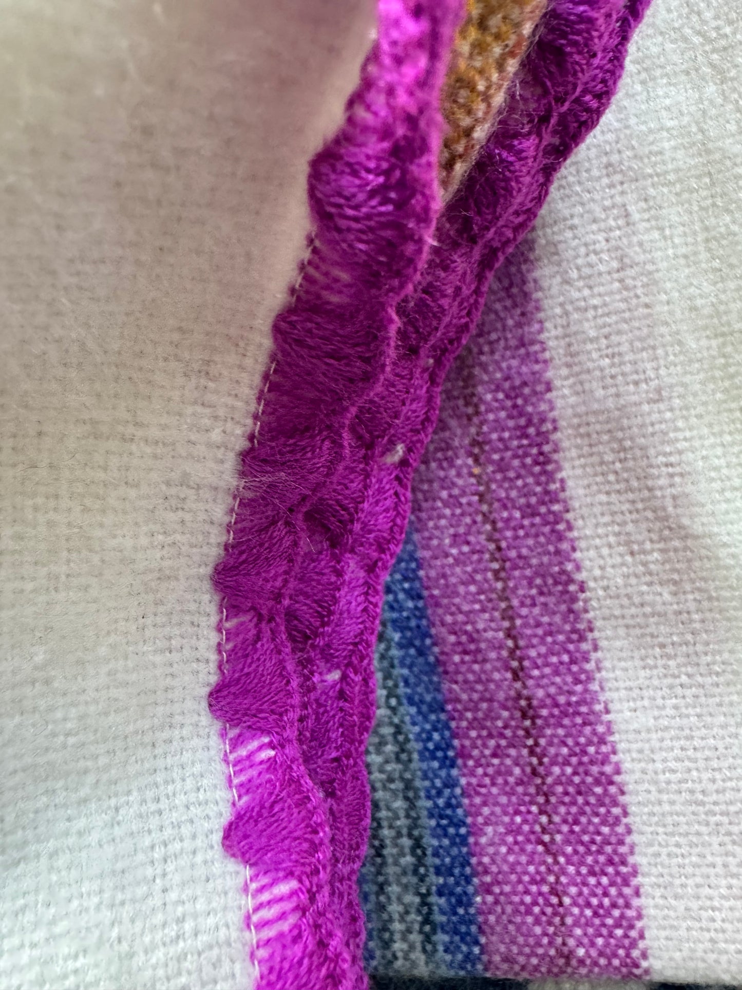Rainbow Mesa - Brushed Alpaca Blanket