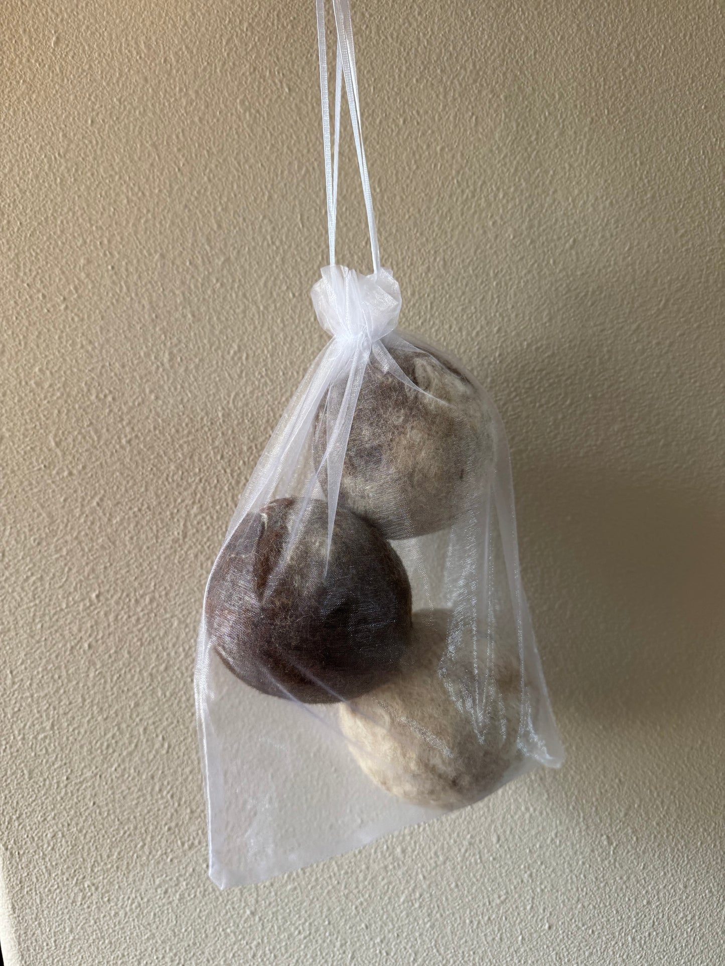 3-Pack Dryer Balls from Enchanted Farms Alpaca Fiber!!