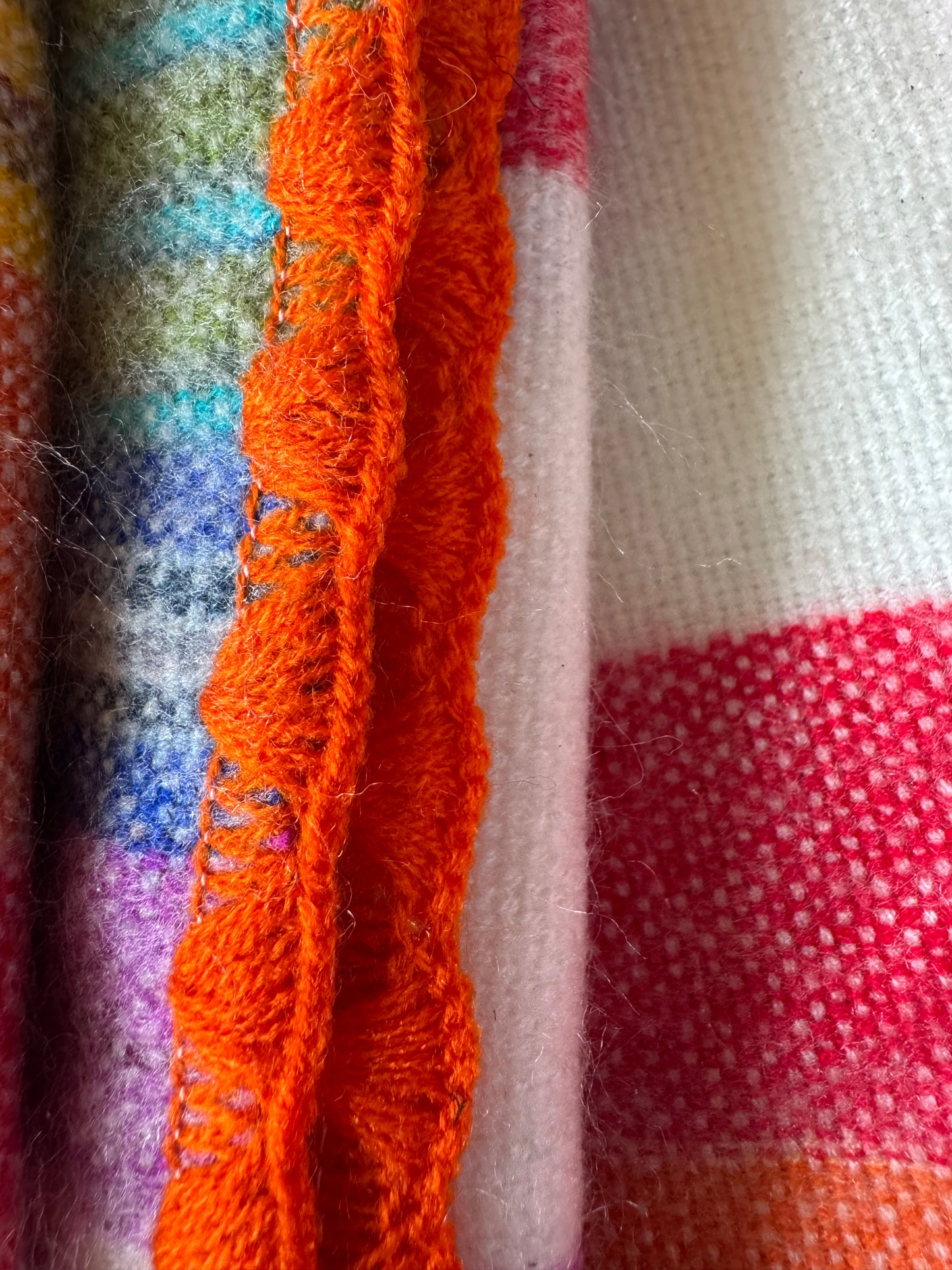 Rainbow Mesa - Brushed Alpaca Blanket