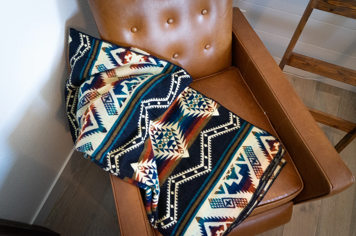 Alpaca Wool Blanket - Cuzco Plaza de Armas