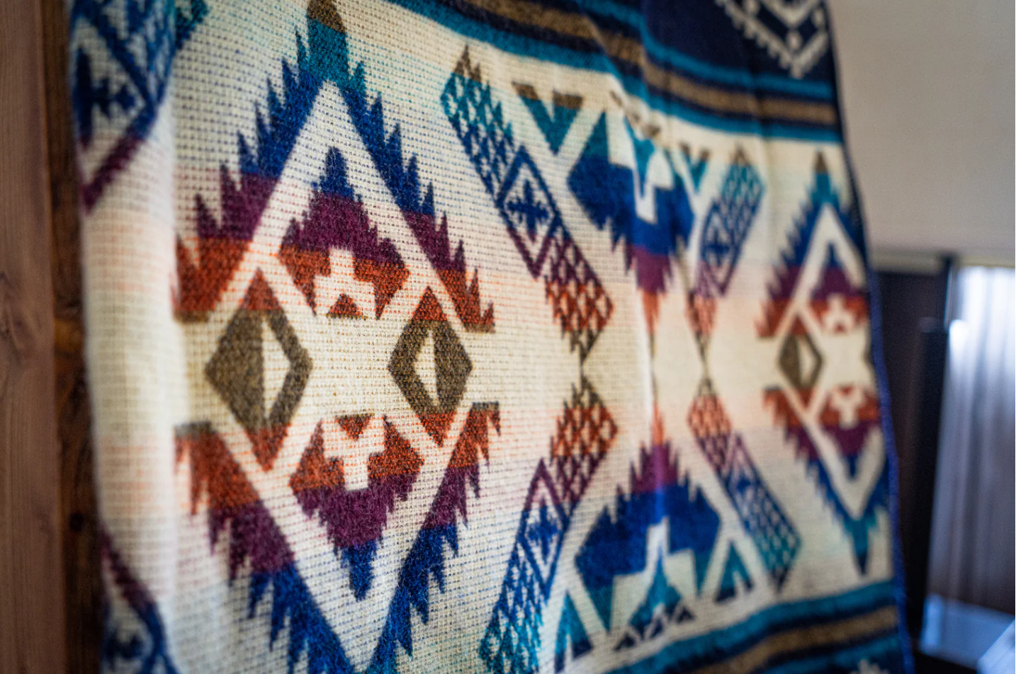 Alpaca Wool Blanket - Cuzco Plaza de Armas