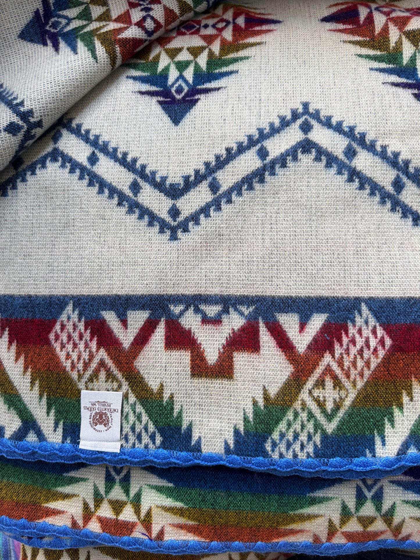 Cuzco Rainbow - Alpaca Wool Blanket
