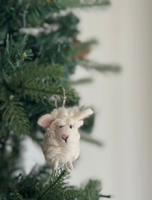 Sheep keychain lamb