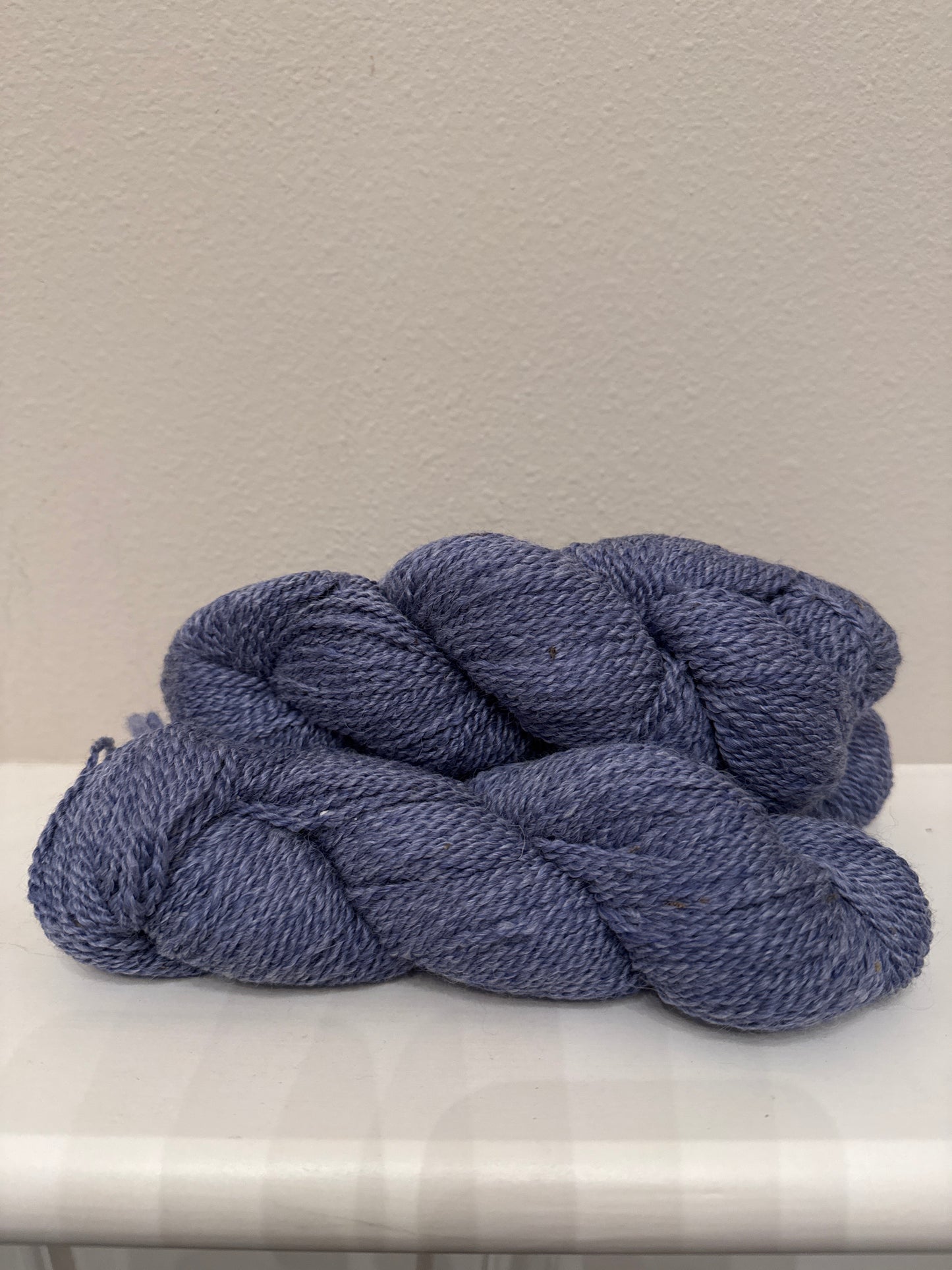 Sport Wt. Yarn skein (Max) 60% Alpaca 40% Bamboo - Blue 2-ply sport wt 165yds