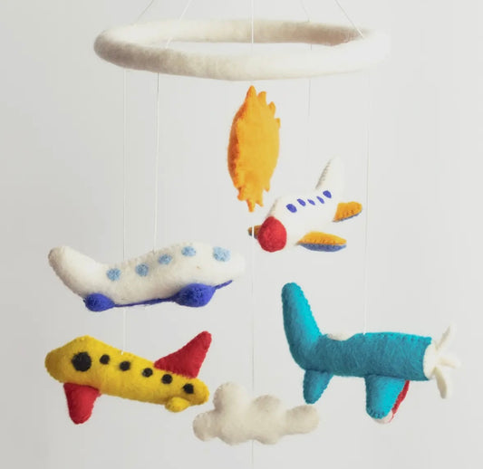 Airplane Baby Mobile