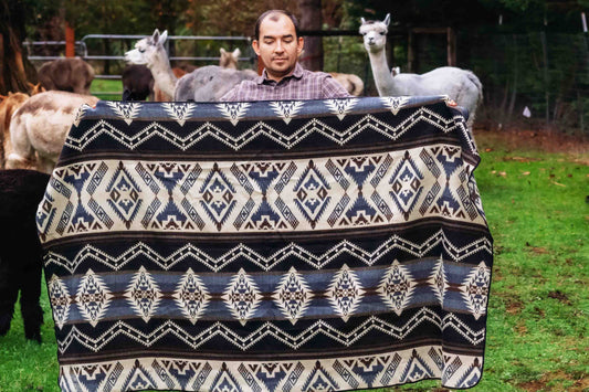 Cuzco - Alpaca Wool Blanket - Enchanted Farms