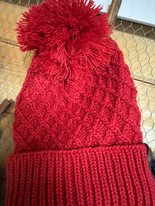 Alpaca Hand-Knit Beanie