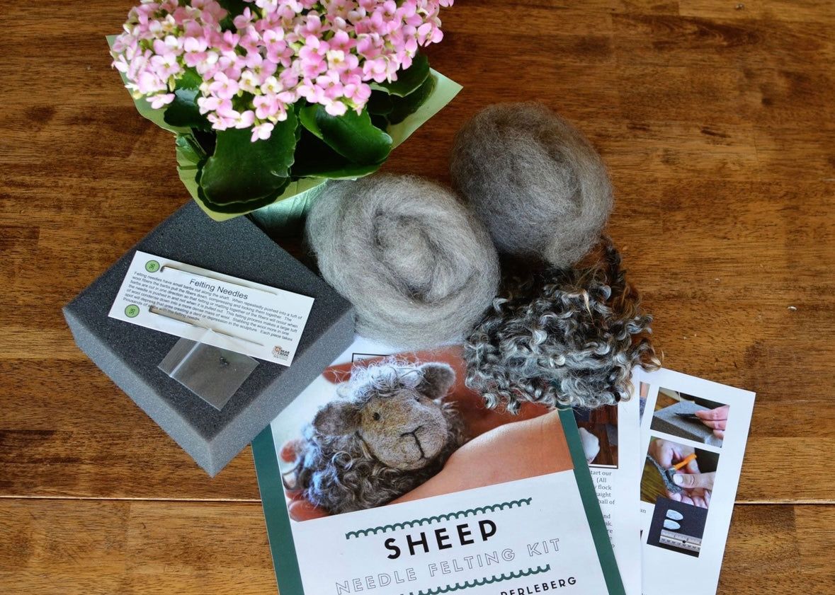 Black Sheep Needle Felting Kit