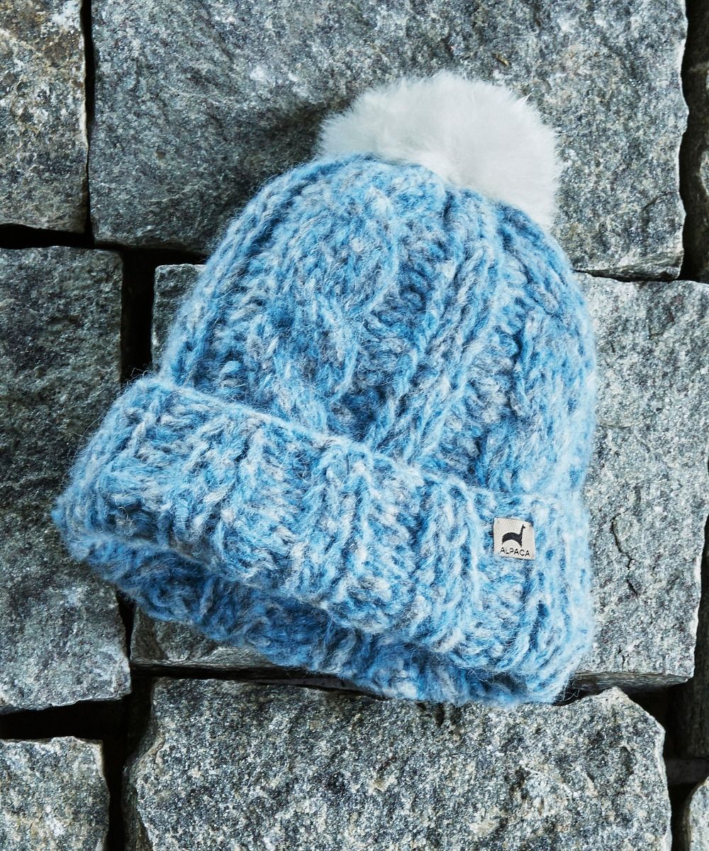 Marshmallow Trenza Hat